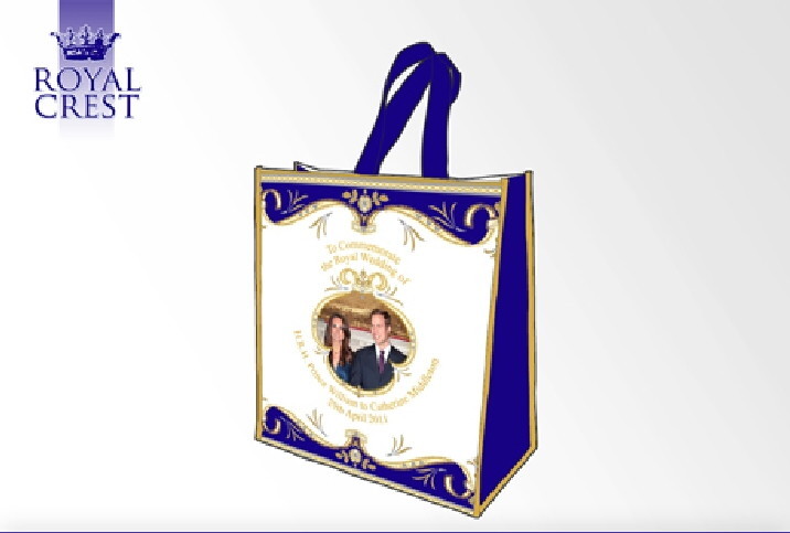 Royal Wedding Shopping Bag - Click Image to Close